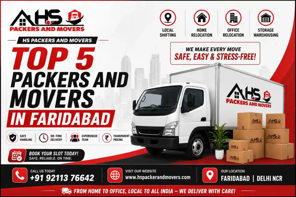 best packers and movers in faridabad